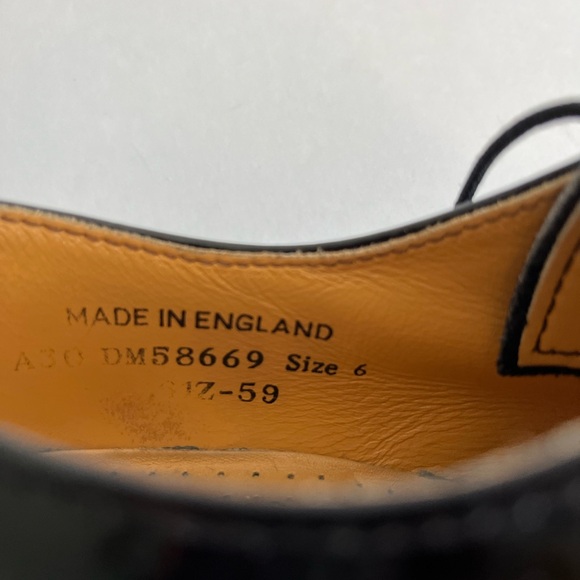 Dr. Martens Black Patent Leather Oxford Size 6 Shoes - Picture 8 of 9